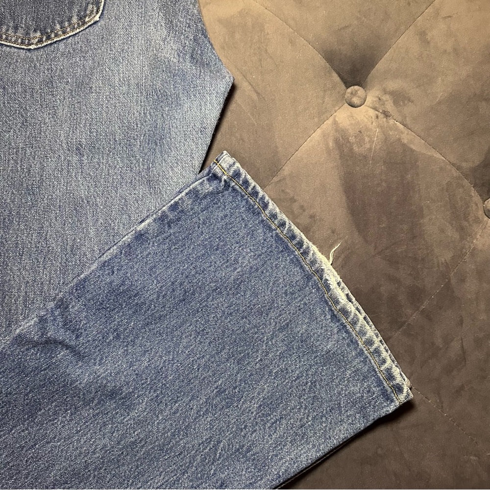 Levi's 511 Classic Medium Wash Boot Cut Jeans W32, L32, 100% Cotton, Classic - Picture 6 of 11